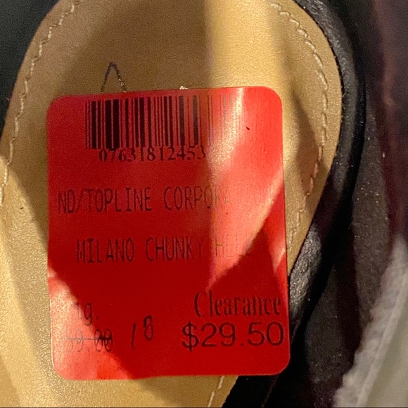 New Directions Milano Chunk Heel , Women’s Size 10 - Picture 5 of 7